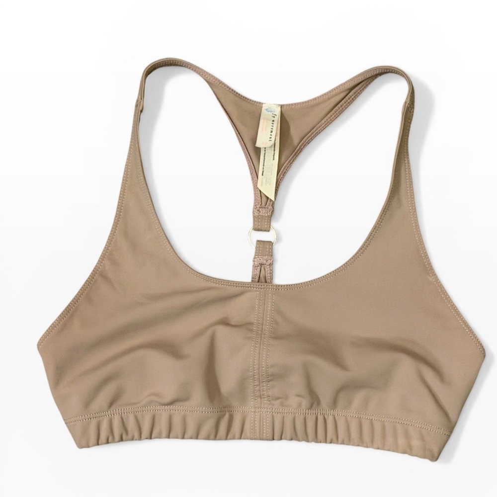 FP Movement Free People Mauve Racerback‎ O-Ring Sports Bra Small Gym Yoga Casual